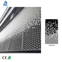 Panneaux de façade en aluminium découpés au laser, pare-soleil métallique, revêtement extérieur de bâtiment, murs rideaux, écologiques, imperméables