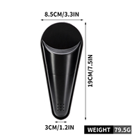 Soporte Magnético de Plástico para Tijeras con Diseño de Orificios de Drenaje, Caja de Almacenamiento Desmontable para Refrigerador, Cubierta Ecológica