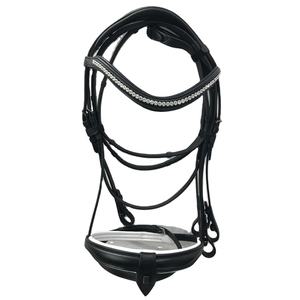 Brida Anatómica de Cuero Italiano, Diseño Deportivo Occidental Elegante, Equipo de Equitación de Alta Calidad, Nuevos Caballos de Lujo, Horsekraft - Product Image 1