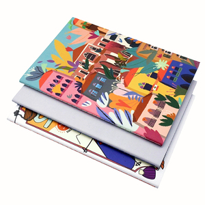 Meilleur carnet à spirales multicolore, journaux d'académie personnalisés, s'ouvrant à plat avec impression lignée, pointillée ou vierge pour les étudiants - Product Image 1