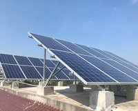 Supports de montage personnalisés pour systèmes solaires CE, pour rails de montage sur toit/sol, pinces galvanisées à chaud, surface 20-25