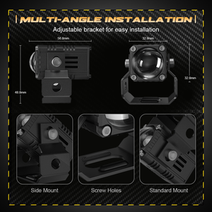 Barra de Luz LED Senlo X1 Plus 50W 5000LM de Aluminio, Blanca/Amarilla, IP68 para Autos Alemanes (Polo, etc.) - Product Image 4