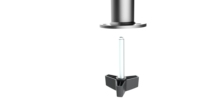 Support de moniteur d'ordinateur réglable en hauteur haute capacité bras de moniteur articulé support de bureau