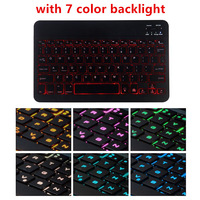 Casing Nirkabel Anti-Ghosting Kapasitif Bersertifikasi ROHS Baru dengan Lampu Latar 7 Warna untuk Tablet Seri Tab A9/S8+/S9