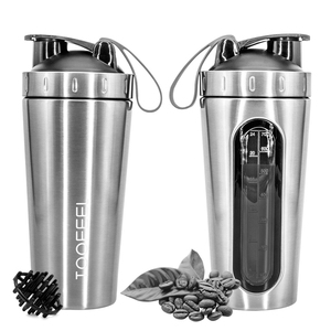 Großhandel heißer Verkauf <span class=keywords><strong>Blender</strong></span> ing Ball Protein direktes Trinken benutzer definierte Logo Edelstahl 304 <span class=keywords><strong>Shaker</strong></span> Flasche mit Metallkugel - Product Image 6