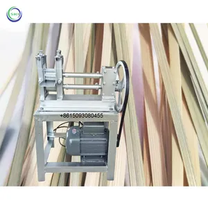 Corte bambu Máquina fatiar camadas bambu Tira bambu