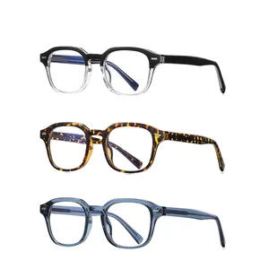 Custom Classic Handmade Glasses Spectacle Women Optic Frames Korea Kacamata Branded Men Eyewear Supplier Eyeglasses