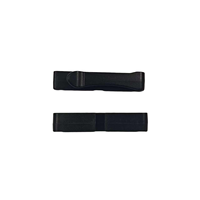 Petit verrou de cordon de sécurité robuste en plastique POM noir avec ressort pour sac à dos sac cordon ajusteur matériel accessoires