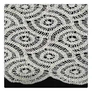 high quality lace fabric embroidery cotton guipure lace fabric crochet lace