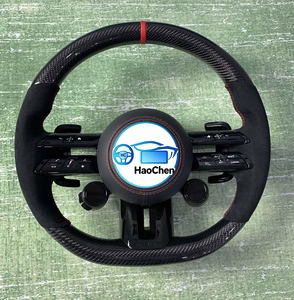 Volante in Fibra di Carbonio per Mercedes AMG <span class=keywords><strong>W205</strong></span> W222 W204 C63 W212 W218 W207 W172 G500 G55 G63 S500 S320 C350 - Product Image 3