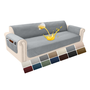 Funda de Repuesto <span class=keywords><strong>para</strong></span> Sofá en Forma de L, Estilo Clásico, Color Gris Medio, Lavable, <span class=keywords><strong>para</strong></span> Uso Doméstico, Entrega a Tiempo - Product Image 1