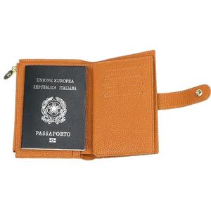 AndoBag Fashion Unisex Passport Wallet, Genuine Leather Multi-card Slots Card Holder, Perfect <b>Purse</b> for Daily Use 1647 - Product Image 4