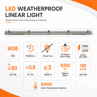 Module LED FR4 avec couvercle en PC, 6500K, garantie 7 ans, 100 000 heures, valve de respiration, 47W, IP65, IK08, éclairage LED Tri-Proof