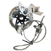 Kit de modernisation et de rétrofit haute performance pour étrier de frein avant et arrière et support de rotor pour moto électrique tout-terrain Sur-Ron Ultra Bee Light Bee