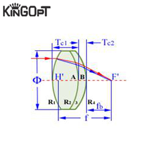 Lente acromática cementada doble telescopio Kingopt para equipo óptico binoculares sistema de luz monocular - Product Image 2