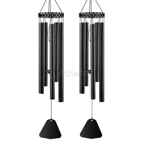 Memorial Wind Chimes with Relaxing Deep Sound for Patio Garden and Outdoor Indoor Home