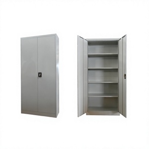 Adjustable Lockable Modern <b>Metal</b> <b>Filing</b> <b>Cabinet</b> with 2-6 Doors & 4+ Drawers-for Bedroom Office Garage School Supermarket Storage - Product Image 4