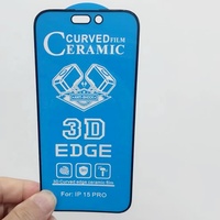 Protection d'écran en verre trempé 3D pour 16/15/14/13 Pro Max, dureté 9H, anti-casse, anti-graisse, couverture intégrale