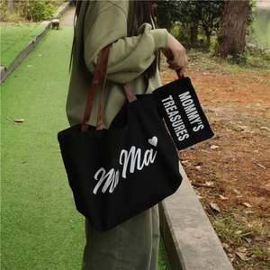 Bolsa de Papel Kraft Lavable con Impresión de Logotipo Personalizado, Reutilizable, Impermeable, para Compras y Viajes, para Mujeres - Product Image 5