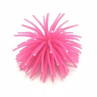 Fournitures pour aquariums, Urernes marines, Décorations aquatiques, Coraux souples colorés, Boules d'anémones marines simulées, Couleurs assorties