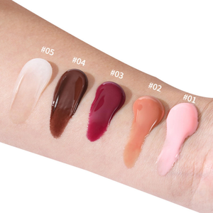 Cosméticos, Relleno Labial Vegano con Péptidos de Chocolate, Aceites Saborizantes, Pigmento de Color Caramelo, Brillo Labial Marrón Cereza, Marca Privada - Product Image 4