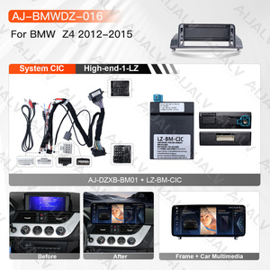 หน้าจอมัลติมีเดียในรถยนต์ 12.3 นิ้ว แผงพลาสติกวิทยุติดรถยนต์สำหรับ BMW <span class=keywords><strong>Z4</strong></span> 2012-2015 อะไหล่รถยนต์พร้อมสายไฟ - Product Image 2
