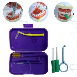 Plástico portátil Cuatro en uno Productos <span class=keywords><strong>de</strong></span> higiene Cepillo <span class=keywords><strong>de</strong></span> dientes <span class=keywords><strong>de</strong></span> ortodoncia Cuidado bucal Kit <span class=keywords><strong>de</strong></span> limpieza <span class=keywords><strong>de</strong></span> dientes <span class=keywords><strong>de</strong></span> viaje dental - Product Image 5