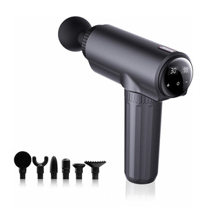 Deko — pistolet <span class=keywords><strong>portable</strong></span> professionnel, pour massage des tissus profonds, du visage, des muscles, écran tactile, corps, chropratique, 6 têtes - Product Image 2