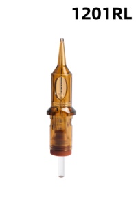 Aiguilles de cartouche de tatouage 1201RL, 20 pièces, cartouches jetables en acier inoxydable à pointe ronde pour le tatouage des sourcils et du corps - Product Image 6
