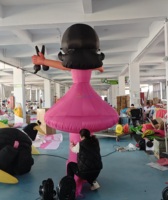 Muñeca Inflable Publicitaria 3M en Oferta, Bailarina de Aire para Barbería, Decoración Comercial para Barbería