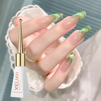XEIJAYI Vente en gros – Vernis à ongles gel UV Macaron Candy 6 couleurs 10 ml pour nail art DIY avec violet prune – Fournisseur d'usine