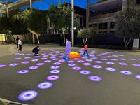 Offre Spéciale Portable rvb dynamique interactif LED piste de danse étanche cercle rond conception pour scène parc Club décorations de mariage
