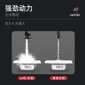 Hidrolavadora portátil Uotop de alta presión con batería de litio de 20V, pistola de agua inalámbrica, herramienta de limpieza para autos y jardín - Product Image 2