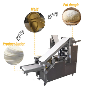 Fully Automatic Arabic Pita Bread <strong>Naan</strong> Flat Bread <strong>Machine</strong> 220V Roti Maker Chapati Paratha with Motor Tortilla Production Line - Product Image 2