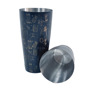 <span class=keywords><strong>2025</strong></span> thiết kế mới đa chức năng Boston Shaker Cocktail trọng Shaker Bộ quà tặng cho Mojito Martini Cocktail - Product Image 6