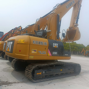 Les excavatrices utilisées CAT 320D2/L pelles sur chenilles ont utilisé des excavatrices hydrauliques avec la bonne condition en stock - Product Image 2