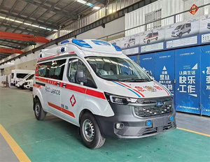 Popular de China, nueva transmisión Manual, vehículo de ambulancia diésel, ambulancia médica para exportación, gasolina tipo combustible - Product Image 3