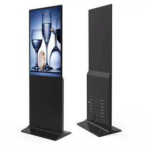 55 Inch Indoor Floor Standing LCD Digital Signage Touch Screen Kiosk Android Advertising Displays