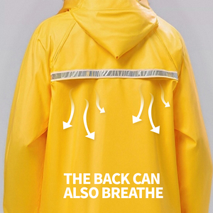 Veste de <span class=keywords><strong>pluie</strong></span> de sécurité avec <span class=keywords><strong>pantalon</strong></span> haute visibilité bande réfléchissante vêtements de <span class=keywords><strong>pluie</strong></span> extrême froid <span class=keywords><strong>chaud</strong></span> imperméable imperméable livraison homme - Product Image 3