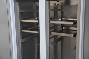 Tủ lạnh thương mại Nhà Hàng lạnh Thép không gỉ thẳng đứng Tủ đông thiết bị nhà bếp - Product Image 6