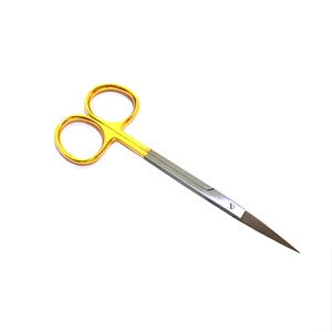Tijeras de Carburo de Tungsteno para Iris, Acero Inoxidable, Afiladas, Herramientas Quirúrgicas Oftálmicas y Dentales, Proveedor Mayorista - Product Image 1