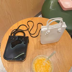 SY 2024 Mini femmes sacs à main dames décontracté nouveauté Pvc petit plastique <span class=keywords><strong>pas</strong></span> <span class=keywords><strong>cher</strong></span> main <span class=keywords><strong>sac</strong></span> à provisions - Product Image 6