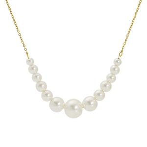 ZOGXIN Pearl Necklace Imitation Pearl Gold Chain Women's Choker Gift Jewelry - Product Image 5
