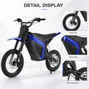 Motocicleta Todoterreno E Moto Cross de 7500W 72V 25AH de Alta Potencia para Adultos, Aventura Fuera de Carretera, Rueda 1417 - Product Image 5