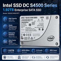 Untuk Intel DC S4500 SSDSC2KB019T7 1.92TB Enterprise SSD 2.5" SATA 6Gb/s 3D NAND TLC 500MB/s Read Data Center Server Hard Drive