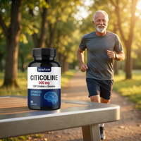 Capsules de Citicoline 500mg OEM ODM Marque Privée – Soutien Cognitif, Santé Cérébrale & Mémoire Adulte – Supplément Nootropique