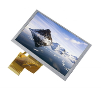 Écran tactile lcd pour gps, avec panneau tactile résistif, 800 pouces, résolution 480x5.0, original