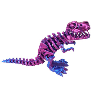 Modelo de Dinosaurio Tiranosaurio Rex Impreso en 3D, Articulado, Giratorio, Juguete Antiestrés, Regalo para Servicios de Prototipado Rápido - Product Image 4