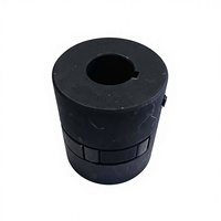 Accouplement flexible en fer fonte sur mesure, type araignée à mâchoires en L, connexion d'arbre OEM, diamètre de trou de 10 mm, marque XSE pour axe