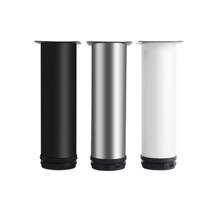 Stainless Steel Furniture <b>Leg</b> 6mm Thick Heavy Duty <b>Adjustable</b> Cabinet Support For Coffee <b>Table</b> Sofa Cabinet Bathroom Minimalist - Product Image 1